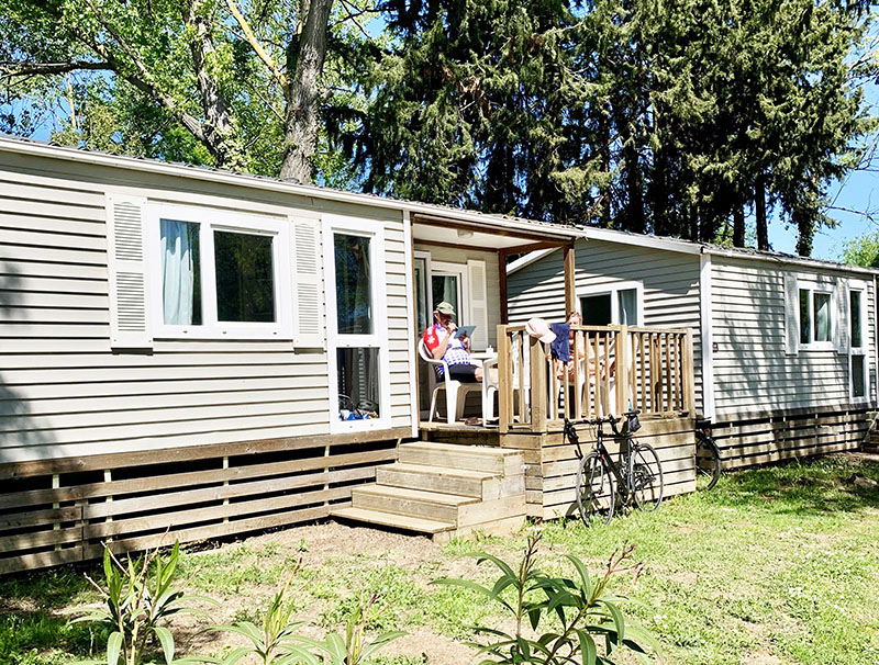 mobil home pers aude