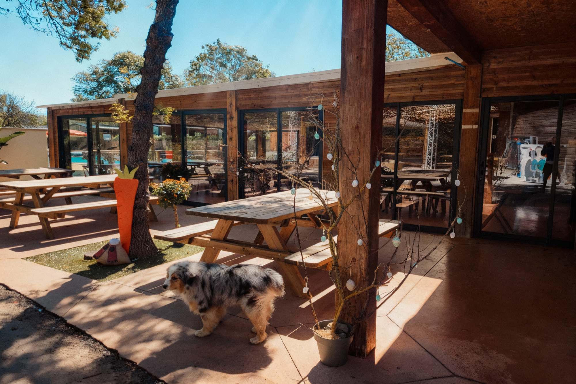 Camping Vale de Cesse retaurant