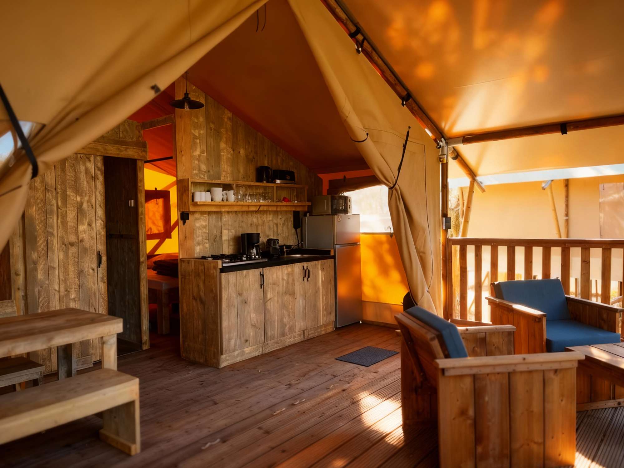 Glamping Lodge PREMIUM RIVER m²