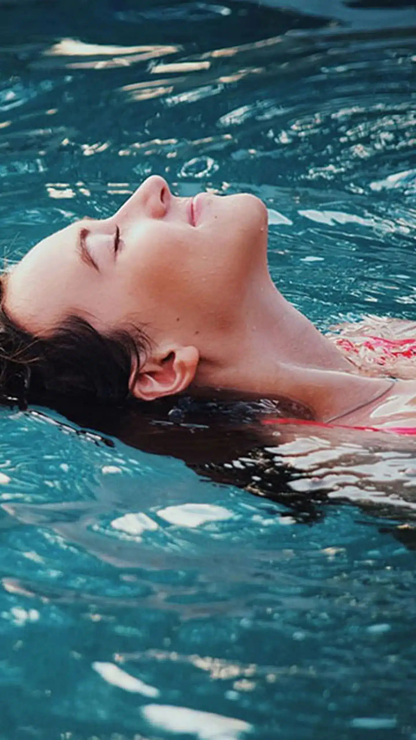 camping avec piscine dans l'Aude moment de détente